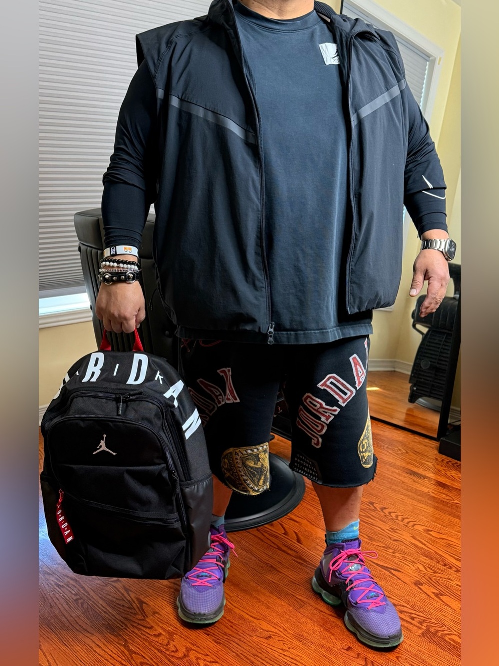 Gorgeous Jordan Adjustable Backpack!!!